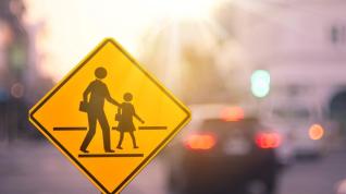 School zone sign