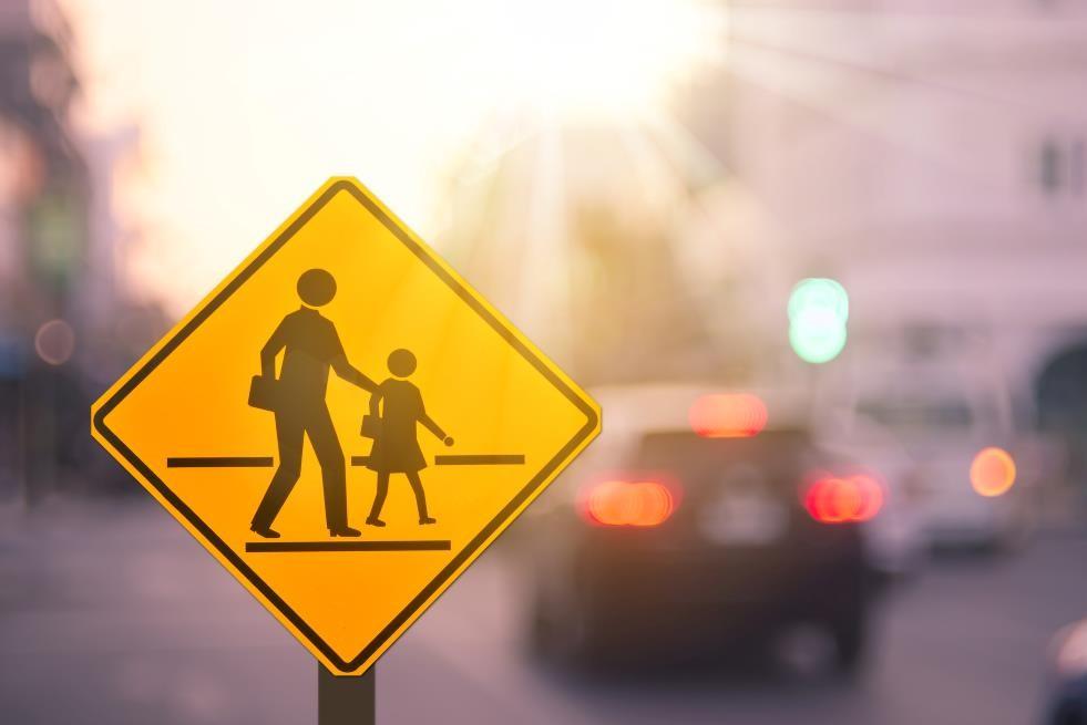 School zone sign