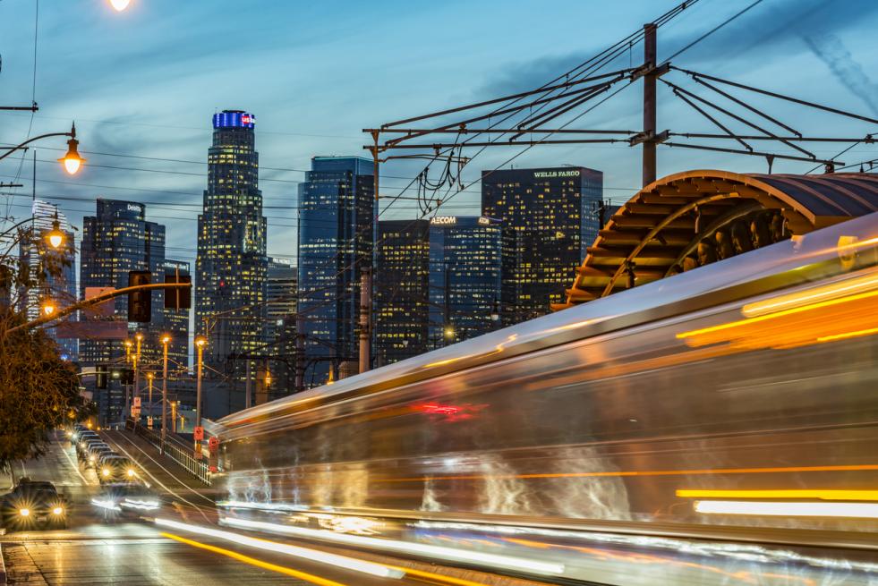 Los Angeles highway 