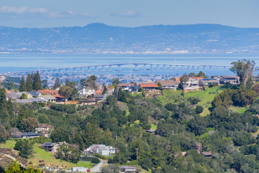 aerial view of San Mateo